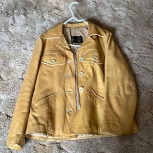 Genuine leather jacket very vintage and stylish